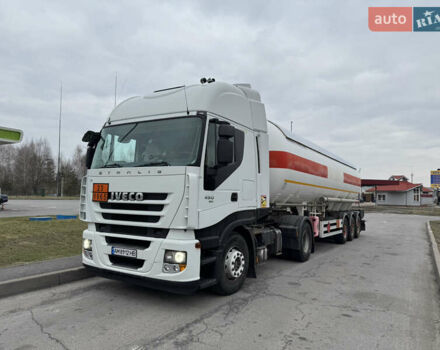 Белый Ивеко Стралис, объемом двигателя 10.31 л и пробегом 891 тыс. км за 14500 $, фото 10 на Automoto.ua
