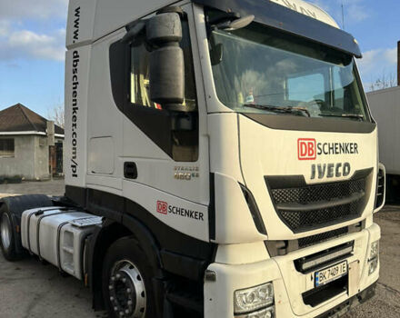 Белый Ивеко Стралис, объемом двигателя 10.8 л и пробегом 872 тыс. км за 15500 $, фото 1 на Automoto.ua