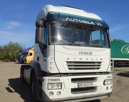 Белый Ивеко Стралис, объемом двигателя 10 л и пробегом 120 тыс. км за 4400 $, фото 1 на Automoto.ua