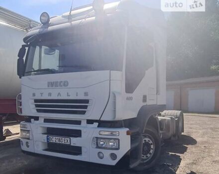 Белый Ивеко Стралис, объемом двигателя 10 л и пробегом 1 тыс. км за 5000 $, фото 1 на Automoto.ua