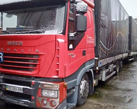 Красный Ивеко Стралис, объемом двигателя 10 л и пробегом 900 тыс. км за 20000 $, фото 1 на Automoto.ua