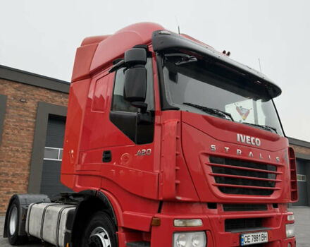 Красный Ивеко Стралис, объемом двигателя 10.3 л и пробегом 977 тыс. км за 6300 $, фото 2 на Automoto.ua