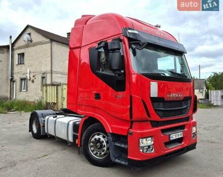 Красный Ивеко Стралис, объемом двигателя 10.31 л и пробегом 587 тыс. км за 15300 $, фото 1 на Automoto.ua