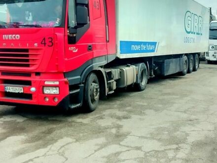 Червоний Івеко Stralis, об'ємом двигуна 10.3 л та пробігом 1 тис. км за 6500 $, фото 1 на Automoto.ua