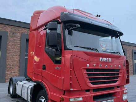 Красный Ивеко Стралис, объемом двигателя 10.3 л и пробегом 977 тыс. км за 6300 $, фото 1 на Automoto.ua