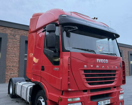 Красный Ивеко Стралис, объемом двигателя 10.3 л и пробегом 977 тыс. км за 6300 $, фото 1 на Automoto.ua