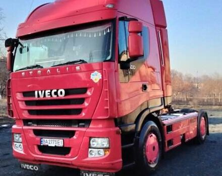 Червоний Івеко Stralis, об'ємом двигуна 12.9 л та пробігом 960 тис. км за 10000 $, фото 1 на Automoto.ua