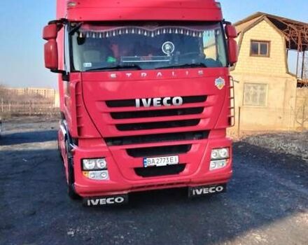 Червоний Івеко Stralis, об'ємом двигуна 12.88 л та пробігом 960 тис. км за 10300 $, фото 1 на Automoto.ua