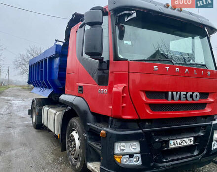 Червоний Івеко Stralis, об'ємом двигуна 10.3 л та пробігом 1000 тис. км за 15500 $, фото 1 на Automoto.ua