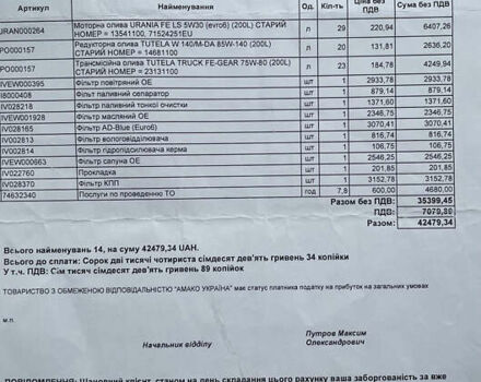 Оранжевый Ивеко Стралис, объемом двигателя 12.9 л и пробегом 398 тыс. км за 26900 $, фото 9 на Automoto.ua