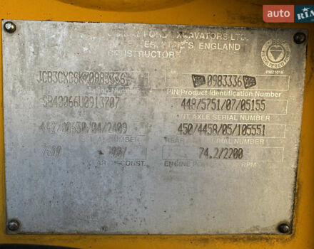 Желтый ЖЦБ 3ЦКС, объемом двигателя 4 л и пробегом 4 тыс. км за 23100 $, фото 5 на Automoto.ua