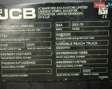 ЖЦБ 531-70, об'ємом двигуна 3 л та пробігом 3 тис. км за 65102 $, фото 7 на Automoto.ua