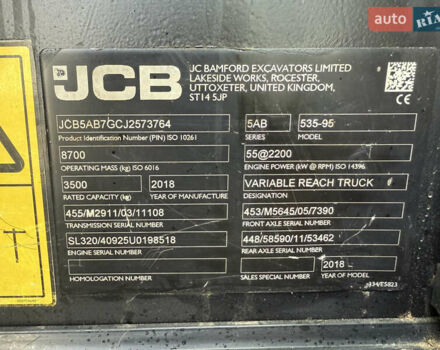 Жовтий ЖЦБ 535-95, об'ємом двигуна 4.4 л та пробігом 5 тис. км за 63095 $, фото 11 на Automoto.ua