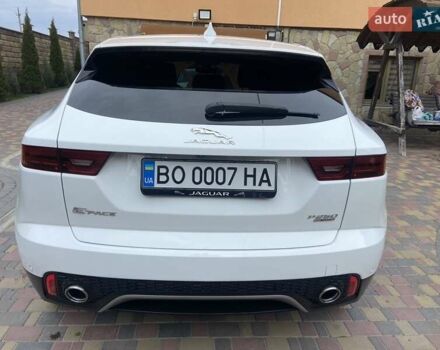 Белый Ягуар E-Pace, объемом двигателя 2 л и пробегом 54 тыс. км за 22500 $, фото 9 на Automoto.ua