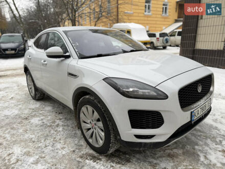Белый Ягуар E-Pace, объемом двигателя 2 л и пробегом 77 тыс. км за 23000 $, фото 1 на Automoto.ua