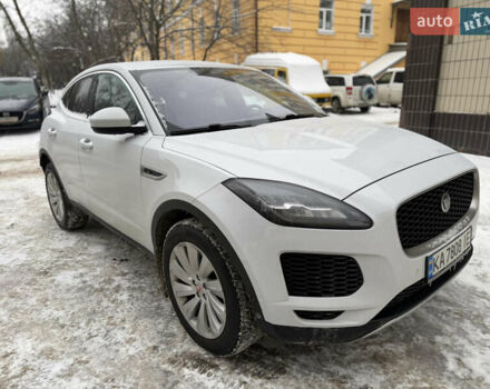 Білий Ягуар E-Pace, об'ємом двигуна 2 л та пробігом 77 тис. км за 23000 $, фото 1 на Automoto.ua