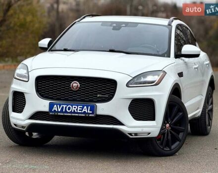 Білий Ягуар E-Pace, об'ємом двигуна 2 л та пробігом 120 тис. км за 25500 $, фото 1 на Automoto.ua