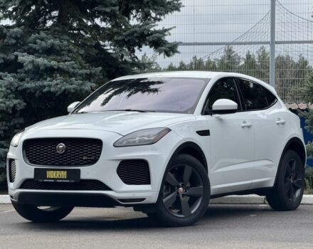 Белый Ягуар E-Pace, объемом двигателя 2 л и пробегом 38 тыс. км за 21500 $, фото 1 на Automoto.ua