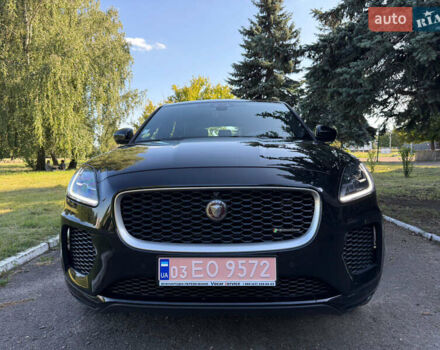 Чорний Ягуар E-Pace, об'ємом двигуна 2 л та пробігом 233 тис. км за 22300 $, фото 1 на Automoto.ua