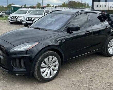 Черный Ягуар E-Pace, объемом двигателя 2 л и пробегом 129 тыс. км за 33900 $, фото 5 на Automoto.ua