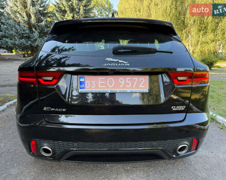 Чорний Ягуар E-Pace, об'ємом двигуна 2 л та пробігом 233 тис. км за 22300 $, фото 4 на Automoto.ua