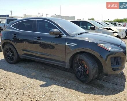 Черный Ягуар E-Pace, объемом двигателя 2 л и пробегом 130 тыс. км за 15800 $, фото 1 на Automoto.ua