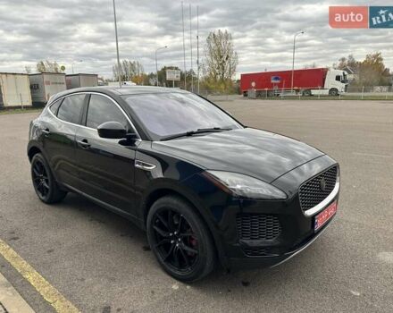 Черный Ягуар E-Pace, объемом двигателя 2 л и пробегом 186 тыс. км за 15900 $, фото 1 на Automoto.ua