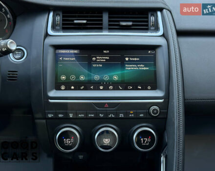 Черный Ягуар E-Pace, объемом двигателя 2 л и пробегом 84 тыс. км за 24000 $, фото 30 на Automoto.ua