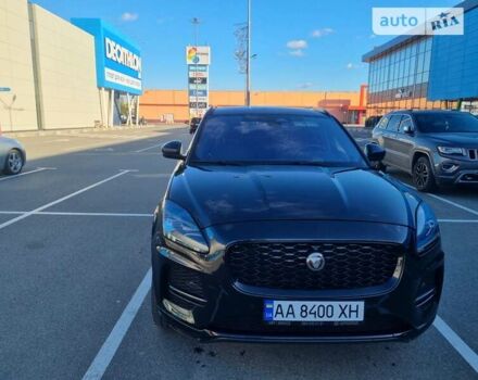 Черный Ягуар E-Pace, объемом двигателя 2 л и пробегом 10 тыс. км за 39500 $, фото 7 на Automoto.ua