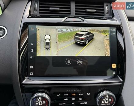 Черный Ягуар E-Pace, объемом двигателя 2 л и пробегом 38 тыс. км за 35500 $, фото 45 на Automoto.ua