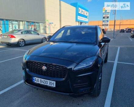 Черный Ягуар E-Pace, объемом двигателя 2 л и пробегом 10 тыс. км за 39500 $, фото 8 на Automoto.ua