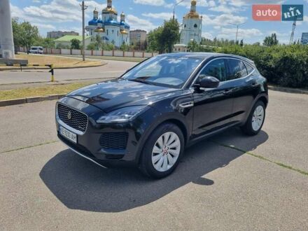 Черный Ягуар E-Pace, объемом двигателя 2 л и пробегом 51 тыс. км за 25000 $, фото 1 на Automoto.ua
