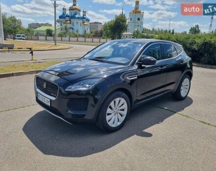 Черный Ягуар E-Pace, объемом двигателя 2 л и пробегом 51 тыс. км за 24000 $, фото 1 на Automoto.ua