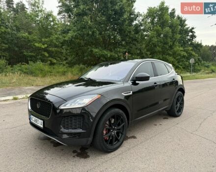 Черный Ягуар E-Pace, объемом двигателя 2 л и пробегом 187 тыс. км за 14900 $, фото 1 на Automoto.ua