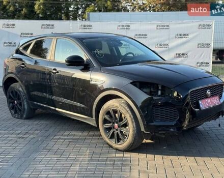 Черный Ягуар E-Pace, объемом двигателя 2 л и пробегом 127 тыс. км за 13200 $, фото 1 на Automoto.ua