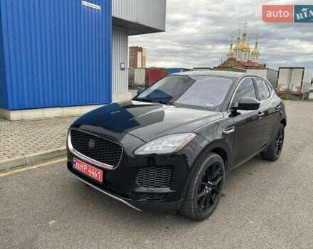Черный Ягуар E-Pace, объемом двигателя 2 л и пробегом 186 тыс. км за 15900 $, фото 1 на Automoto.ua
