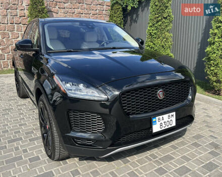 Черный Ягуар E-Pace, объемом двигателя 2 л и пробегом 43 тыс. км за 25600 $, фото 1 на Automoto.ua