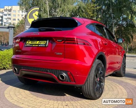 Червоний Ягуар E-Pace, об'ємом двигуна 2 л та пробігом 136 тис. км за 31900 $, фото 6 на Automoto.ua