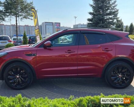 Червоний Ягуар E-Pace, об'ємом двигуна 2 л та пробігом 136 тис. км за 31900 $, фото 3 на Automoto.ua