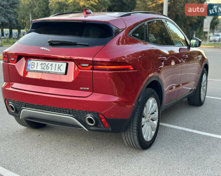 Червоний Ягуар E-Pace, об'ємом двигуна 2 л та пробігом 102 тис. км за 24300 $, фото 7 на Automoto.ua