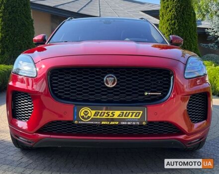 Червоний Ягуар E-Pace, об'ємом двигуна 2 л та пробігом 136 тис. км за 31900 $, фото 1 на Automoto.ua