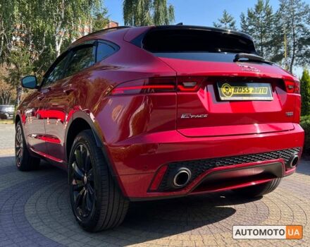 Червоний Ягуар E-Pace, об'ємом двигуна 2 л та пробігом 136 тис. км за 31900 $, фото 4 на Automoto.ua