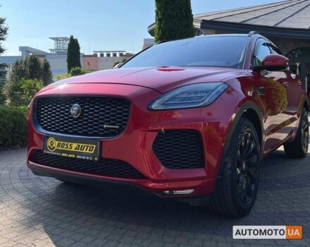 Червоний Ягуар E-Pace, об'ємом двигуна 2 л та пробігом 136 тис. км за 31900 $, фото 2 на Automoto.ua