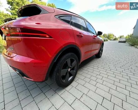 Красный Ягуар E-Pace, объемом двигателя 2 л и пробегом 123 тыс. км за 26300 $, фото 29 на Automoto.ua