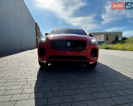Красный Ягуар E-Pace, объемом двигателя 2 л и пробегом 123 тыс. км за 26300 $, фото 12 на Automoto.ua