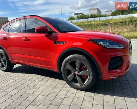 Красный Ягуар E-Pace, объемом двигателя 2 л и пробегом 123 тыс. км за 26300 $, фото 14 на Automoto.ua