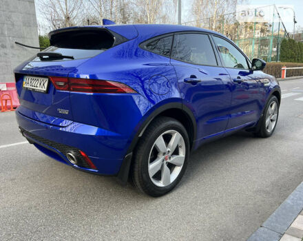 Синий Ягуар E-Pace, объемом двигателя 2 л и пробегом 41 тыс. км за 34500 $, фото 3 на Automoto.ua