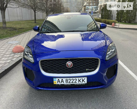 Синий Ягуар E-Pace, объемом двигателя 2 л и пробегом 41 тыс. км за 34500 $, фото 5 на Automoto.ua