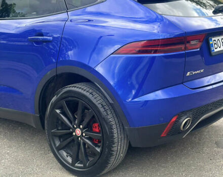 Синий Ягуар E-Pace, объемом двигателя 2 л и пробегом 69 тыс. км за 27000 $, фото 7 на Automoto.ua