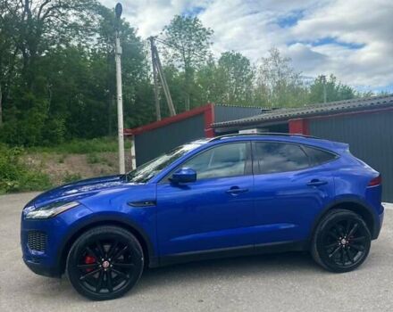 Синий Ягуар E-Pace, объемом двигателя 2 л и пробегом 69 тыс. км за 27000 $, фото 4 на Automoto.ua